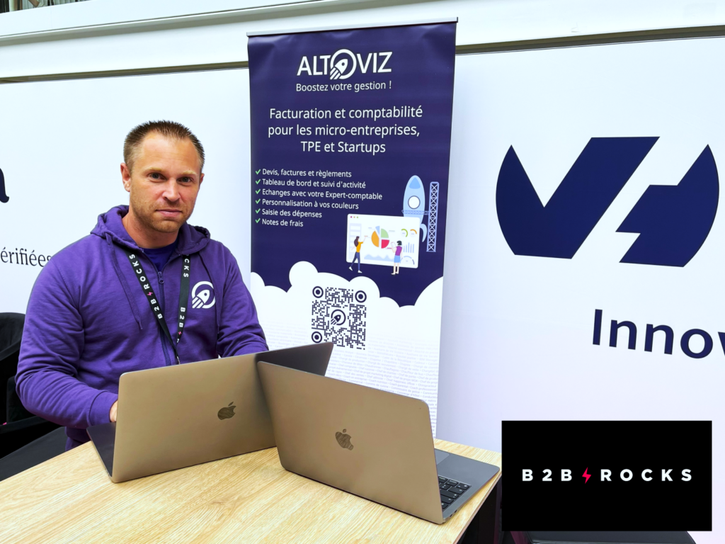 Sébastien Cambon CTO d'Altoviz lors B2B Rocks